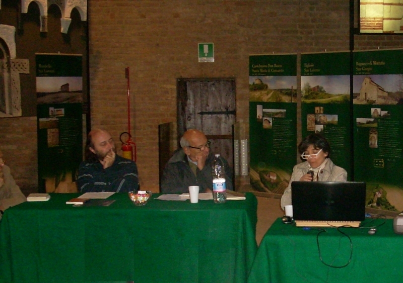 Saluto della Prof.ssa Maria Pia Bussa, Docente di Fisica sperimentale dell Università di Torino [Foto di Franco Correggia].