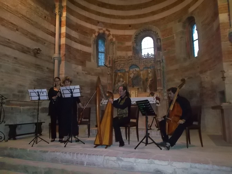 Foto del Concerto di musiche antiche di area scoto-irlandese, con il Gruppo Irish Consort.