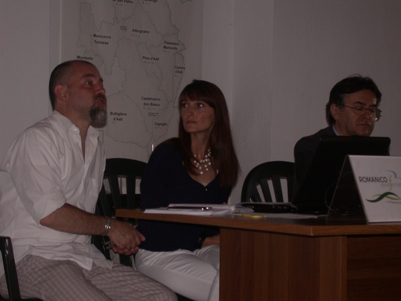 Foto del Primo incontro di approfondimento sul tema "Monferrato e Turismo. Opportunità da non perdere e percorsi di valorizzazione" nell'ambito del progetto bianco mantello di chiese" presso la sala riunioni