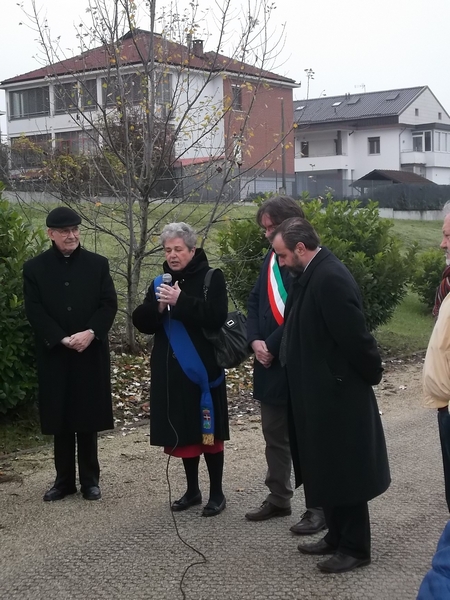 Riflessione della Consigliera Angela Quaglia della Provincia di Asti [Foto di Fabrizio Aimar].