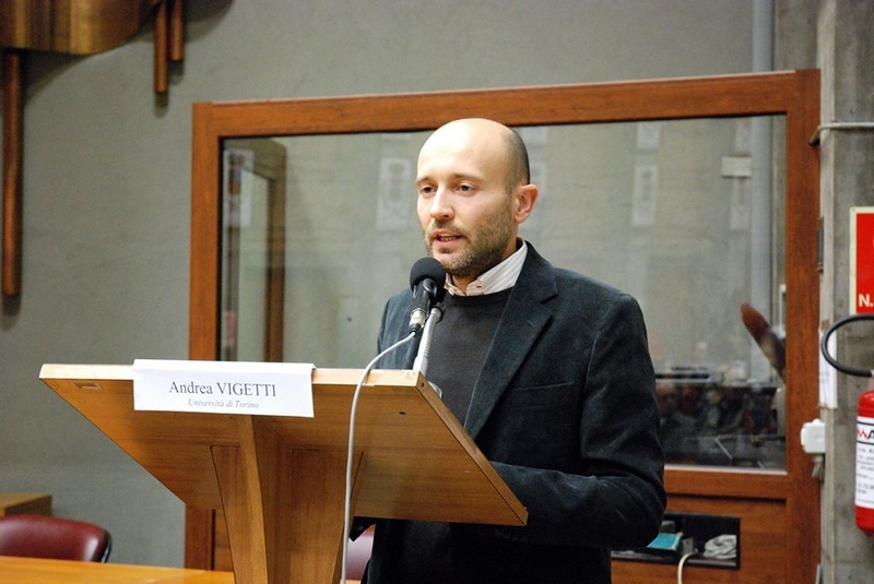 Presentazione da parte del Dott. Andrea Vigetti del saggio sui temi del paesaggio del Monferrato, curato dai 