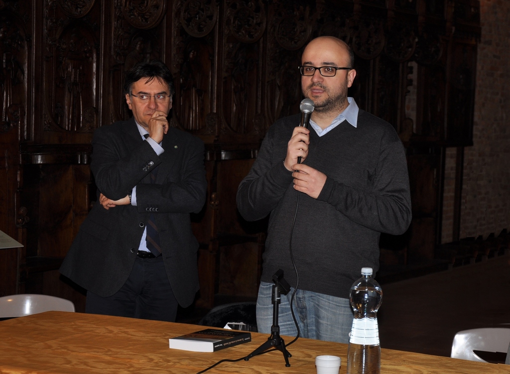 Saluto introduttivo del Dott. Stefano Zecchino, Direttore del Museo Diocesano di Asti [Foto di Lorenzo Gallo].