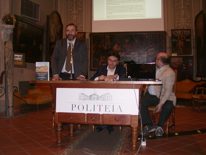 Considerazioni sul libro da parte del Prof. Marco Devecchi, Presidente dell Osservatorio del Paesaggio per il Monferrato e l Astigiano e Docente del Dipartimento di Scienze agrarie, forestali e alimentari dell Università di Torino [Foto di Paolo Guercio].