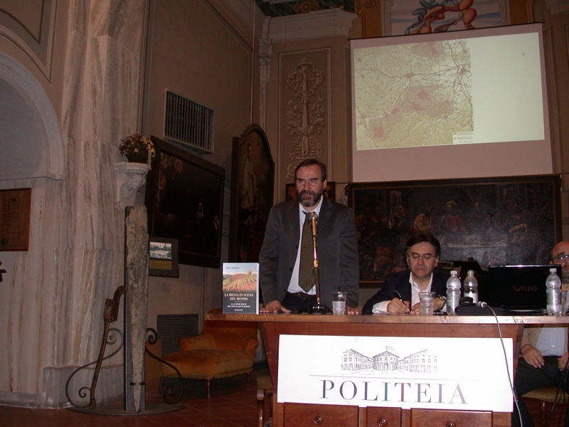 Considerazioni sul libro da parte del Prof. Marco Devecchi, Presidente dell Osservatorio del Paesaggio per il Monferrato e l Astigiano e Docente del Dipartimento di Scienze agrarie, forestali e alimentari dell Università di Torino [Foto di Paolo Guercio].