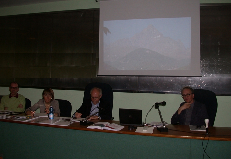 Relazioni di presentazione del nuovo Piano Paesaggistico della Regione Piemonte da parte dei funzionari regionali: Arch. Annalisa Savio, Arch. Giovanni Paludi e Arch. Alfredo Visentini.