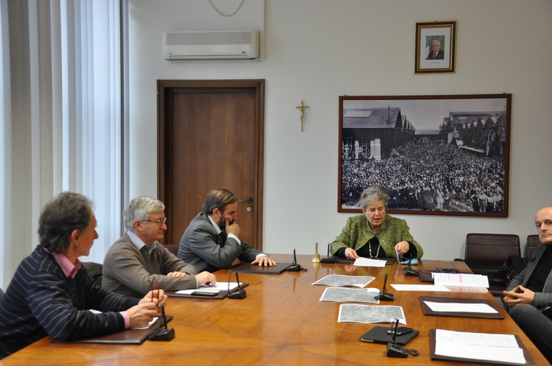 Illustrazione della procedura seguita per la gestione del patrimonio arboreo da parte della Consigliera Angela Quaglia con Delega alla viabilità della Provincia di Asti [Foto di Luca Battisti].