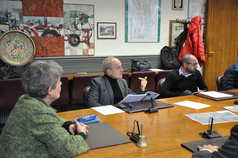 Illustrazione della procedura seguita per la gestione del patrimonio arboreo da parte dell Ing. Paolo Biletta, Dirigente del Settore viabilità della Provincia di Asti [Foto di Luca Battisti].