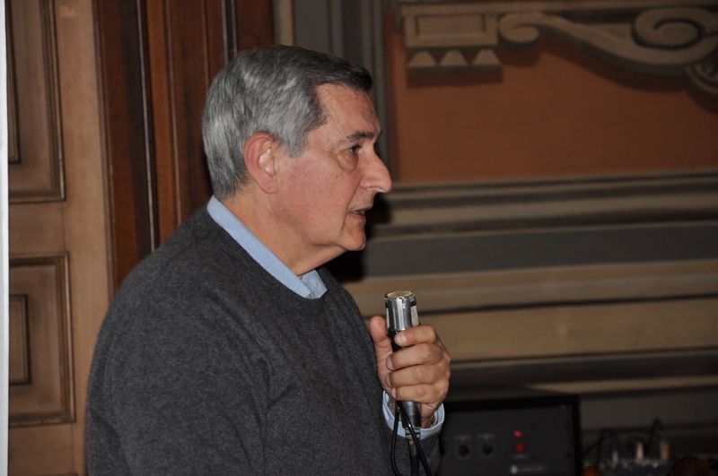 Saluto introduttivo da parte del Dott. Giorgio Baldizzone della Scuola di Biodiversità di Villa Paolina - WWF Sezione di Asti.