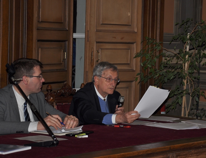 Conclusioni da parte del Prof. Bruno Giau dell Università di Torino [Foto di Giancarlo Dapavo].