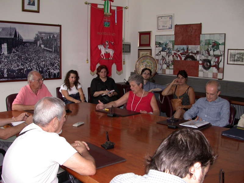 Riflessione della Consigliera provinciale Angela Quaglia con delega alla viabilità  sul tema "Richiesta di tutela del viale alberato storico di Villafranca d Asti (Ex-SS 10 Padana inferiore) ai sensi della Legge 10 del 2013" [FOTO DI ANGELO PORTA].