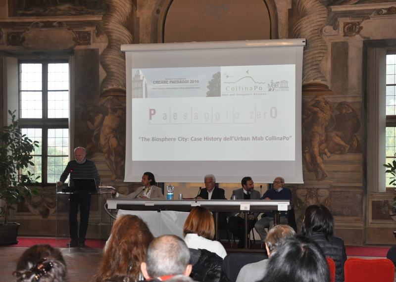 Saluto introduttivo da parte del Dott. Valter Giuliano, Presidente Ente di Gestione del Parco regionale del Po Torinese [Foto di Luca Battisti].