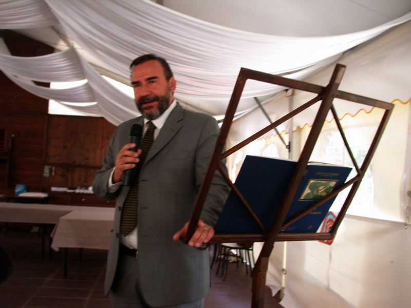 Relazione del Prof. Marco Devecchi, Docente di Parchi e Giardini dell Università di Torino su "La dichiarazione di notevole interesse pubblico a tutela del paesaggio" [Foto di Francesco Leone Devecchi].