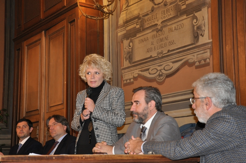 Introduzione da parte della Dott.ssa Giovanna Beccuti, Presidente ASP [Foto di Francesco Leone Devecchi].