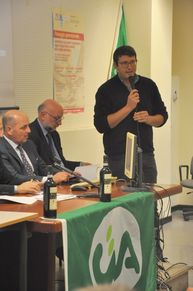 Saluto da parte del Dott. Alessandro Durando - Presidente provincia Cia di Asti  [FOTO di Andrea Camarlinghi].
