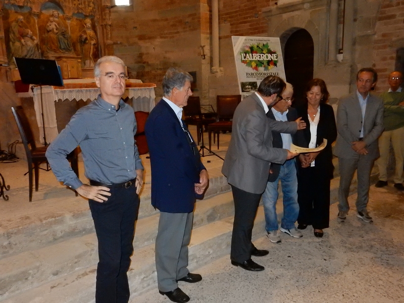 Lettura della motivazione del Premio [Foto di Simone Lonati].