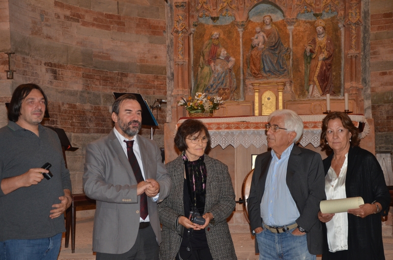 Foto ricordo con il Premiato, il Sig. Giuseppe Conrotto [Foto di Enrico Pier Massimo].