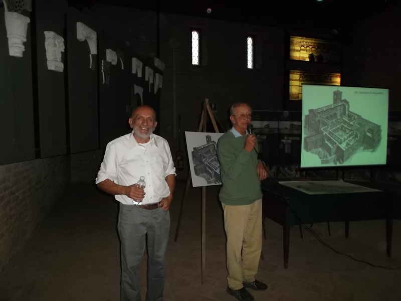 Presentazione da parte dell Ing. Francesco Garetto di Francesco Corni in occasione dell Inaugurazione della mostra dei disegni delle Abbazie romaniche italiane ed europee.