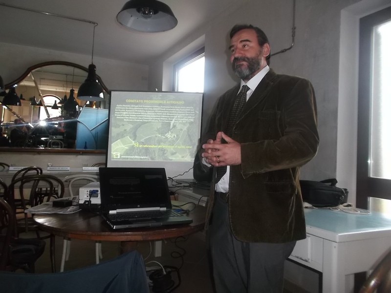 Relazione del Prof. Marco Devecchi, Presidente dell Osservatorio del paesaggio per il Monferrato e l Astigiano [Foto di Piera Nicola].