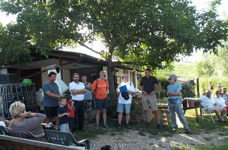 Avvio delle riflessioni sulla tutela e valorizzazione dell area del Paluda da parte del Dott. Adriano Da Re (Presidente dell Associazione Amici di Calosso) [Foto di Francesco Leone Devecchi].