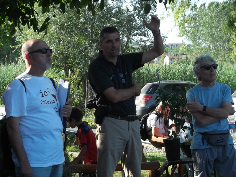 Riflessioni sul valore naturalistico ed in particolar modo ornitologico dell area del Paludo da parte del Dott. Paolo Baldi (Associazione Amici di Calosso) [Foto di Francesco Leone Devecchi].