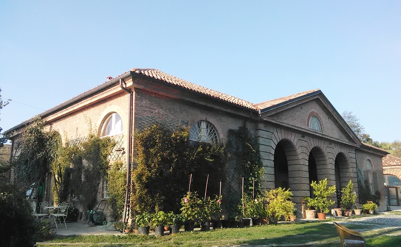 Veduta del Mulino del Lago di Arignano.