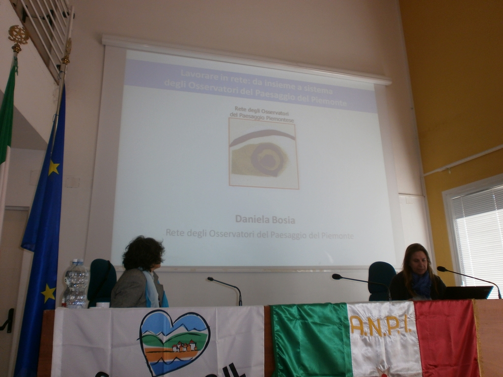 Relazione della Prof.ssa Daniela Bosia (Presidente della Rete degli Osservatori del Paesaggio del Piemonte) su "Lavorare in rete: da insieme a sistema degli Osservatori del paesaggio del Piemonte".