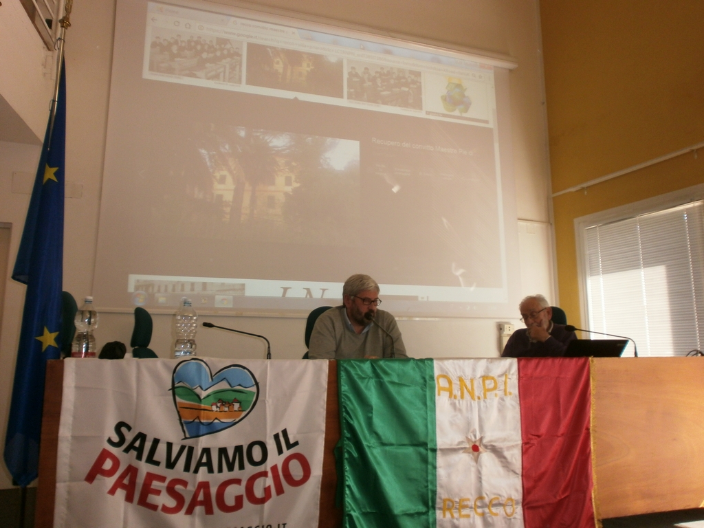 Contributo di riflessione del Dott. Gian Luca Buccilli (Vice Sindaco di Recco) sul complesso dell ex Convitto Maestre Pie a Recco [Foto di Silvio Veglio].