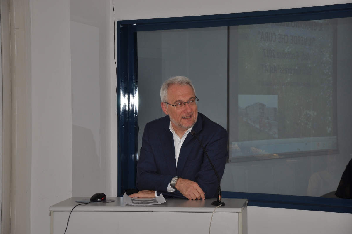 Relazione del Prof. Franco Calcagno (Provveditore agli studi della Provincia di Asti) su "Scuola e studenti per il Parco della Salute".