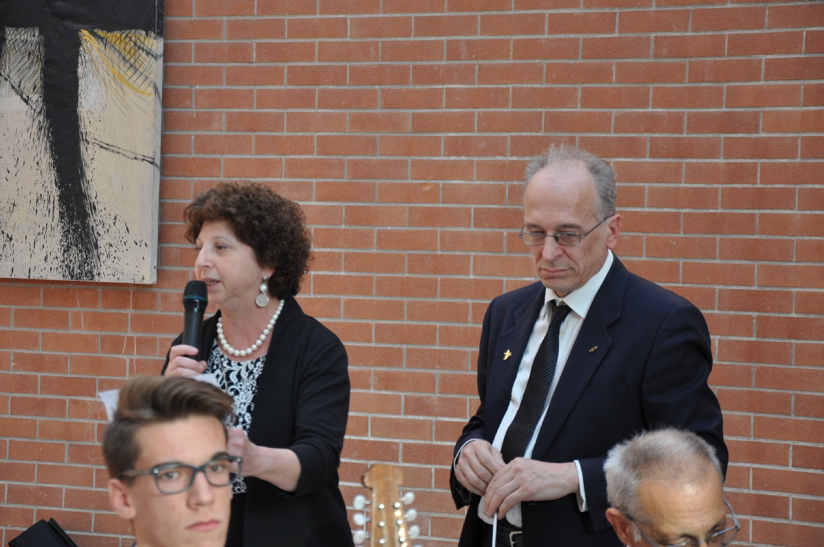 Presentazione del Concerto dell Orchestra mandolinistica Paniati di Asti da parte della Dott.ssa Donatella Ciaceri (Dirigente medico dell Asl di Asti).