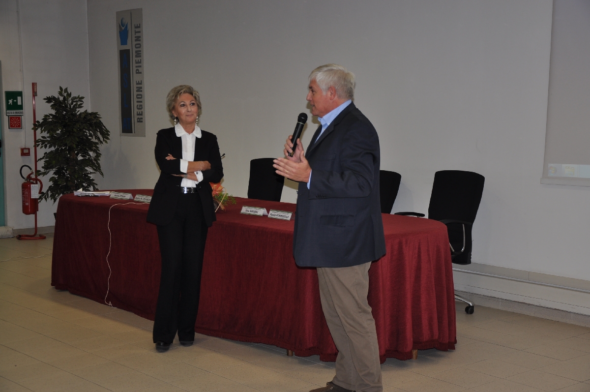 Saluto introduttivo da parte del Prof. Renato Parisio, Preside dell Istituto agrario G. Penna di Asti.