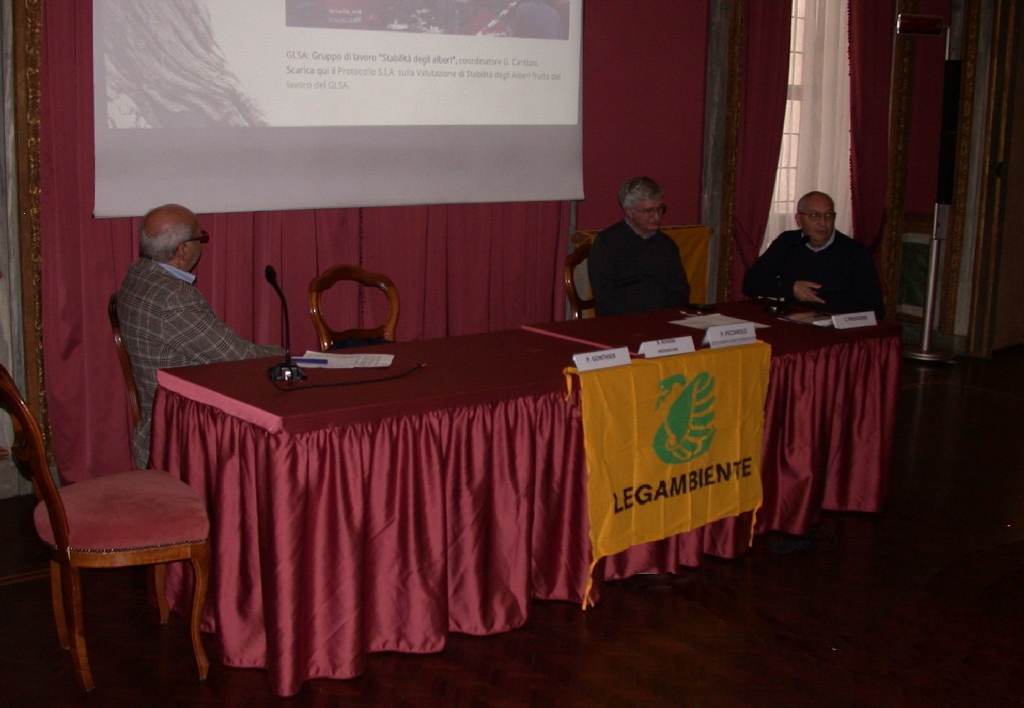 Relazione del Dott. For. Carmelo Fruscione Presidente della Società Italiana di Arboricoltura.