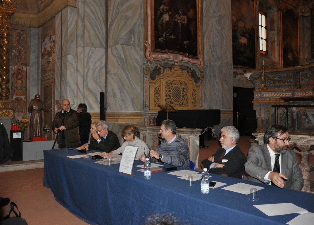 Saluto introduttivo da parte dell Avv. Maurizio Marello, Sindaco di Alba  [Foto di Angelo Porta].