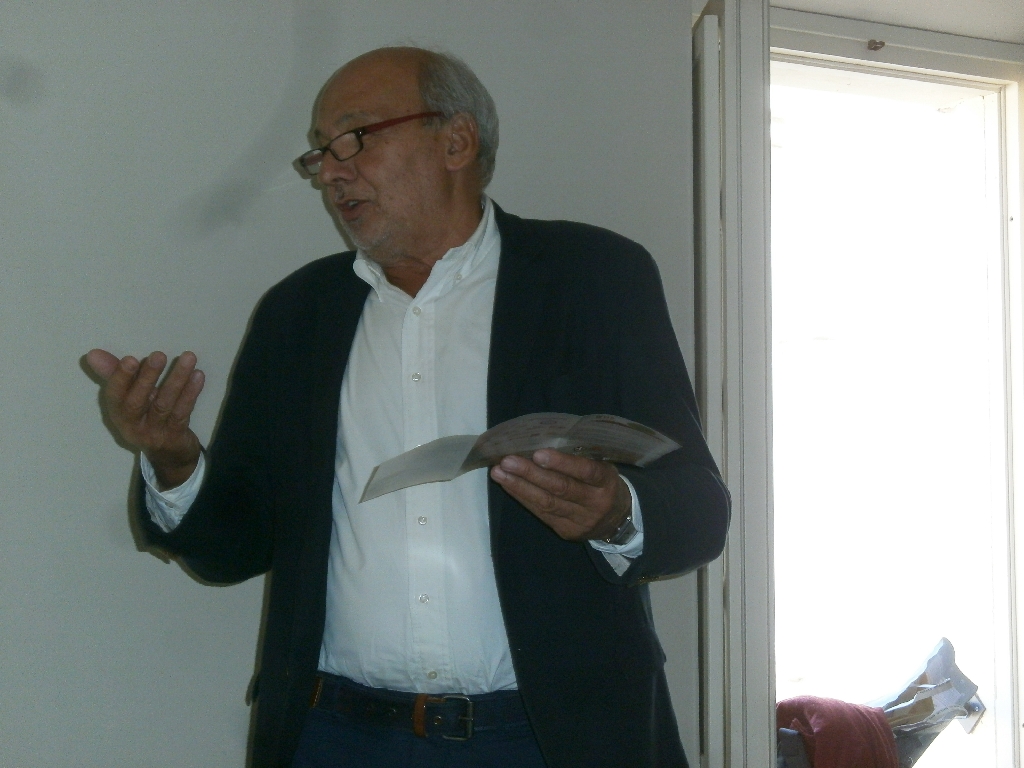 Presentazione del Programma del Festival del paesaggio agrario da parte del Direttore artistico, Dott. Beppe Rovera