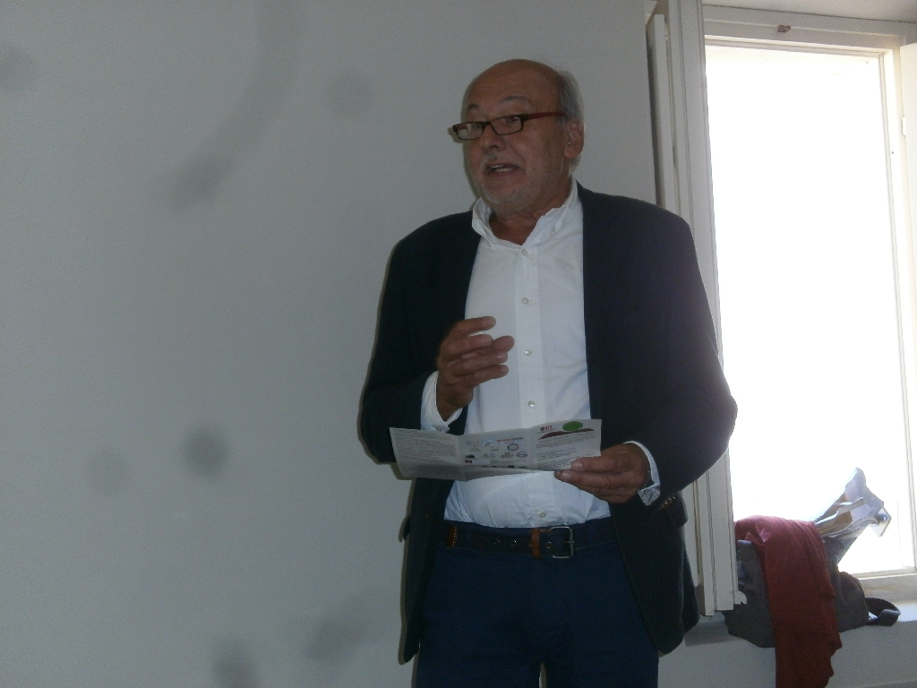 Presentazione del Programma del Festival del paesaggio agrario da parte del Direttore artistico, Dott. Beppe Rovera.