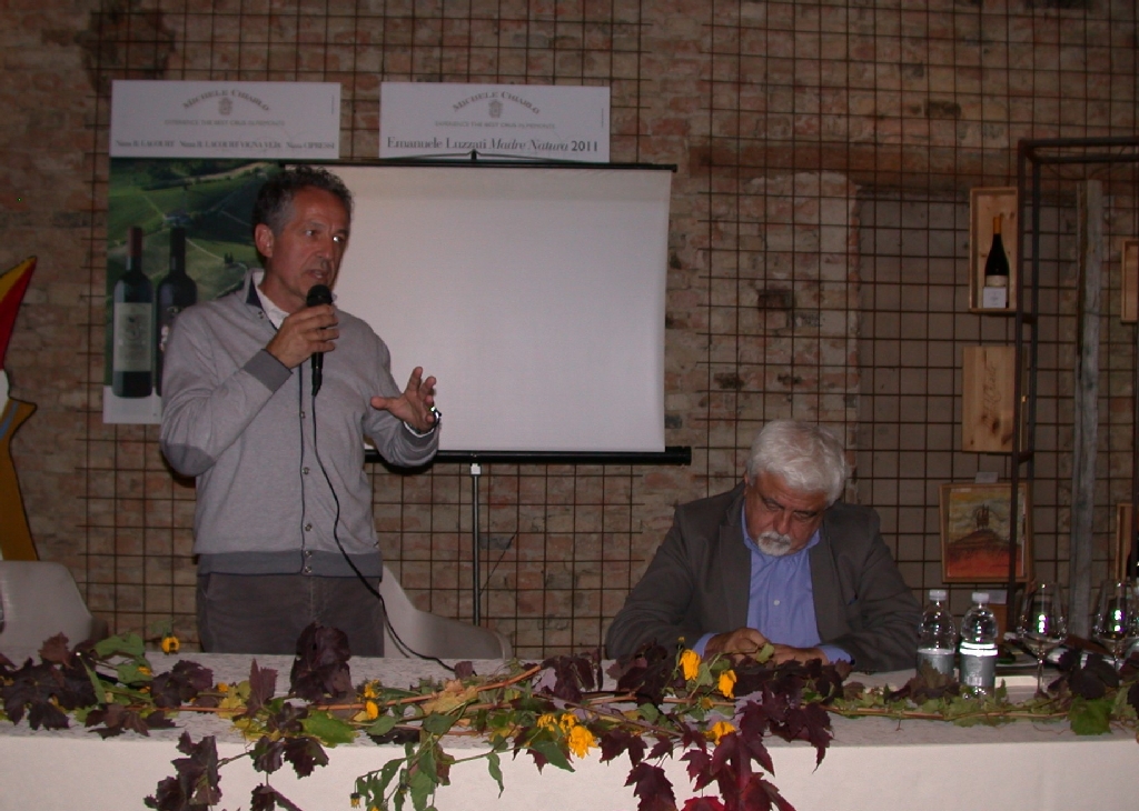  Riflessione di Giorgio Ferrero, Assessore all Agricoltura della Regione Piemonte [FOTO di Carlo Bidone].