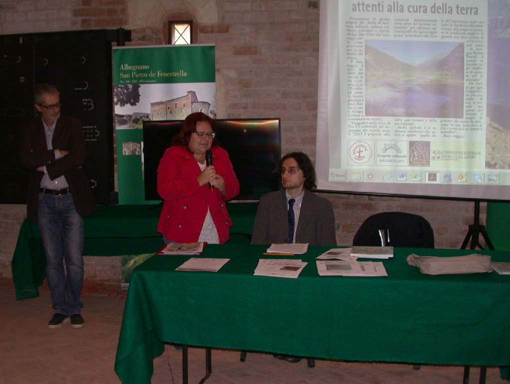 Saluto introduttivo da parte della Dott.ssa Valentina Barberis, Direttore delle Abbazie di Vezzolano e Fruttuaria.