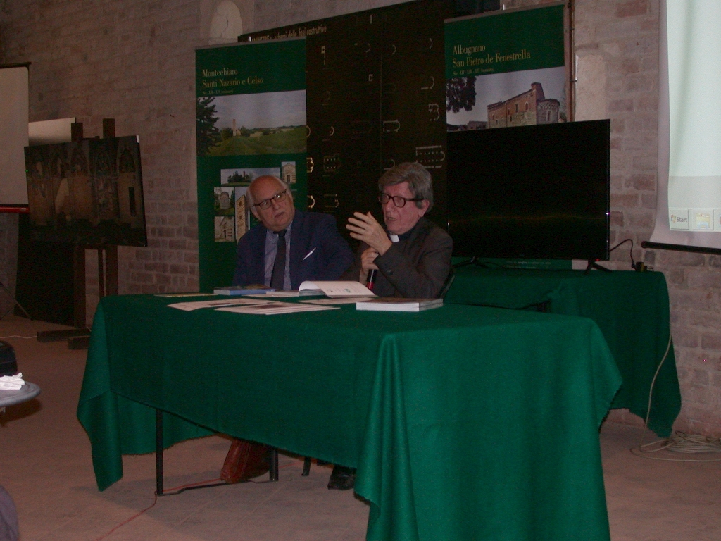 Relazione di Don Vittorio Croce e presentazione del libro su "Sacri volti ed antiche pievi".