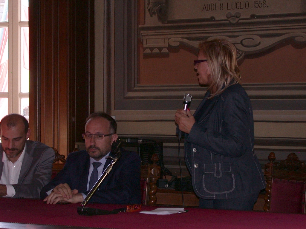 Avvio della riunione da parte di Angela Motta (Consiglio regionale del Piemonte.