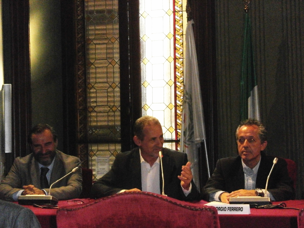 Saluto del Presidente Gianfranco Comaschi dell Associazione per il Patrimonio dei Paesaggi vitivinicoli di Langhe-Roero e Monferrato.