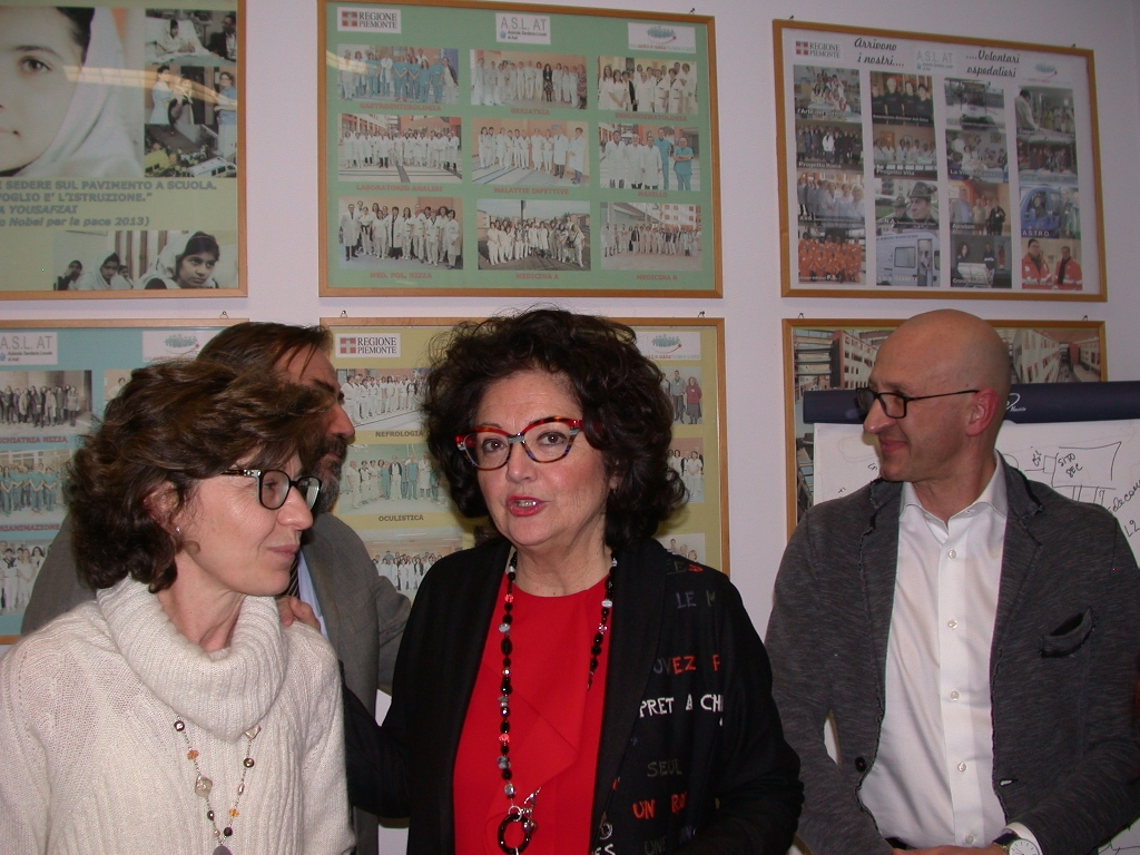 Momenti di riflessione in occasione della riunione. Nell immagine da (sx): Fiammetta Penna, Marco Devecchi, Ida Grossi e Domenico Calì.