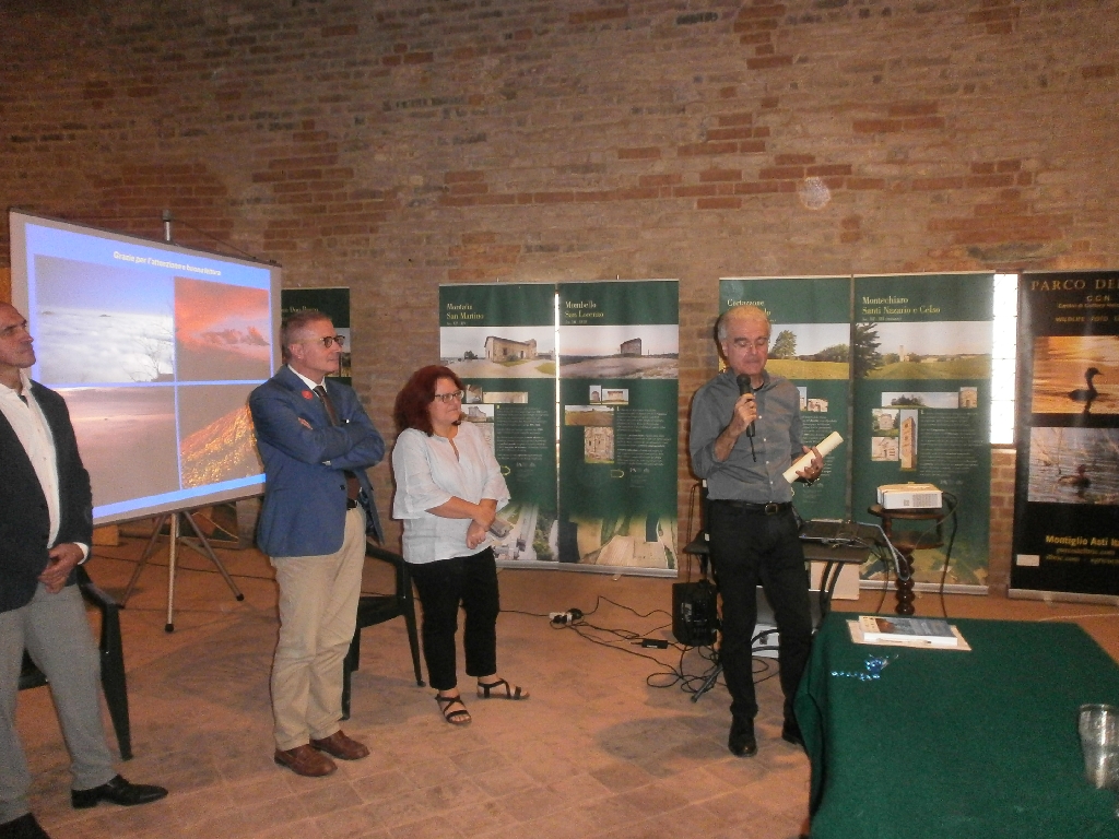 Riflessione di Franco Correggia al conferimento del Premio "Alfieri del Paesaggio 2018" [FOTO  di Paola Grassi].