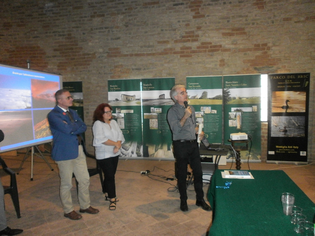 Riflessione di Franco Correggia al conferimento del Premio "Alfieri del Paesaggio 2018" [FOTO  di Paola Grassi].