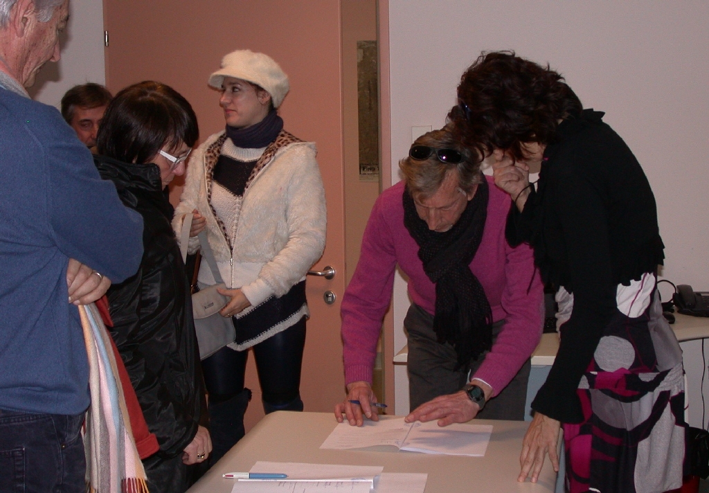 Sottoscrizione del Protocollo d Intesa con l ASL di Asti da parte di Gianni Damasio, Circolo Legambiente Valtriversa.