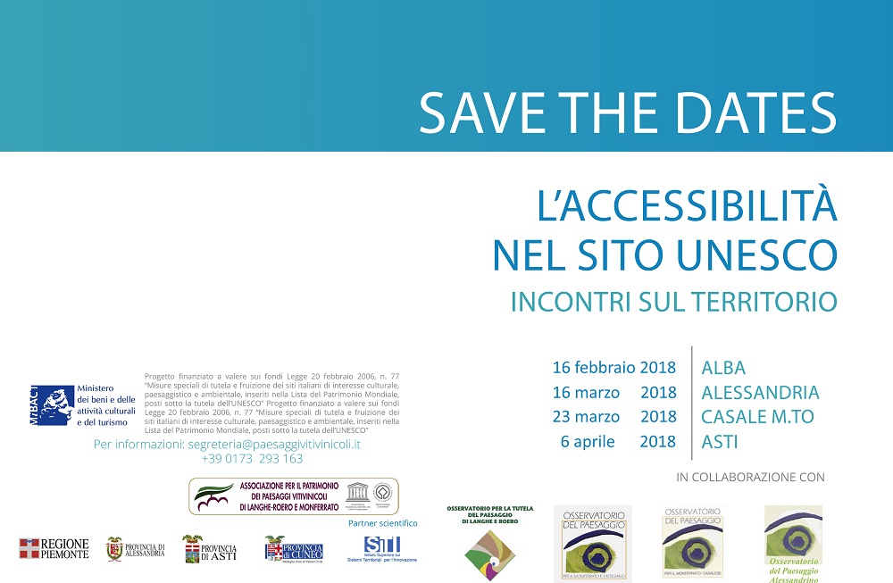 Save the date del ciclo di incontri con gli Osservatori del paesaggio dell