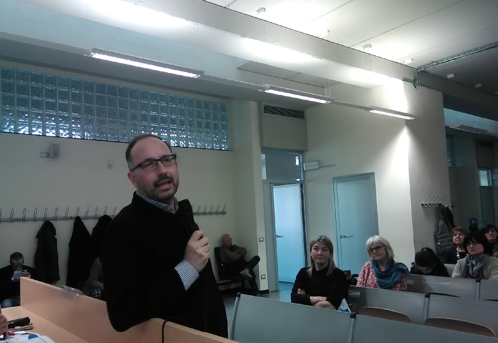 Saluti istituzionali del Sindaco del Comune di Asti, Dott. Maurizio Rasero [Foto di Carlo Bidone].