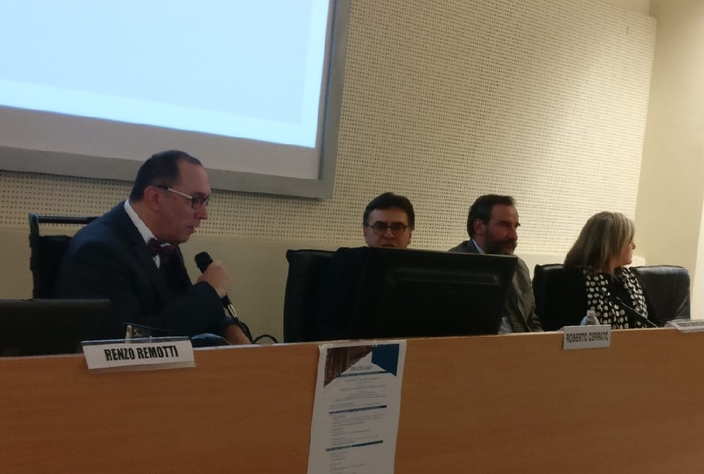 Relazione del Vice-Prefetto di Asti, Dott. RENZO REMOTTI, su "Paesaggio, bellezza, natura: un patrimonio che accoglie tutti" [Foto di Carlo Bidone].