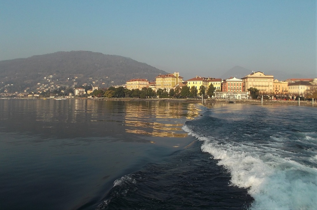 eduta del paesaggio del Lago Maggiore, uno dei più interessanti e conosciuti del Piemonte.