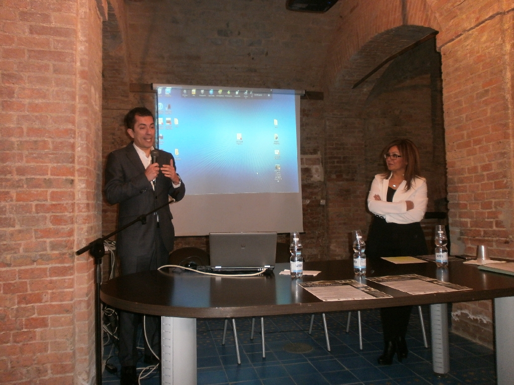 Saluto introduttivo da parte del Dott. Marco Gabusi, Presidente della Provincia di Asti e Sindaco del comune di Canelli.