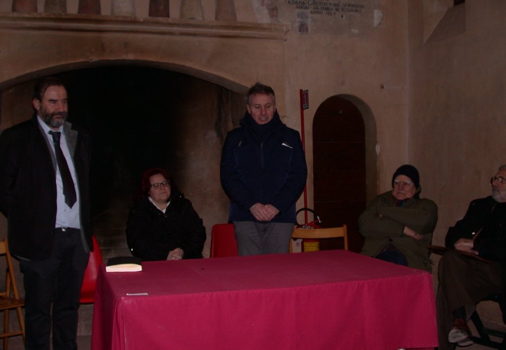Saluto introduttivo da parte del Dott. Giorgio Musso (Sindaco di Castelnuovo Don Bosco e Presidente della Comunità collinare Alto Astigiano) [FOTO di Silvio Garlasco].
