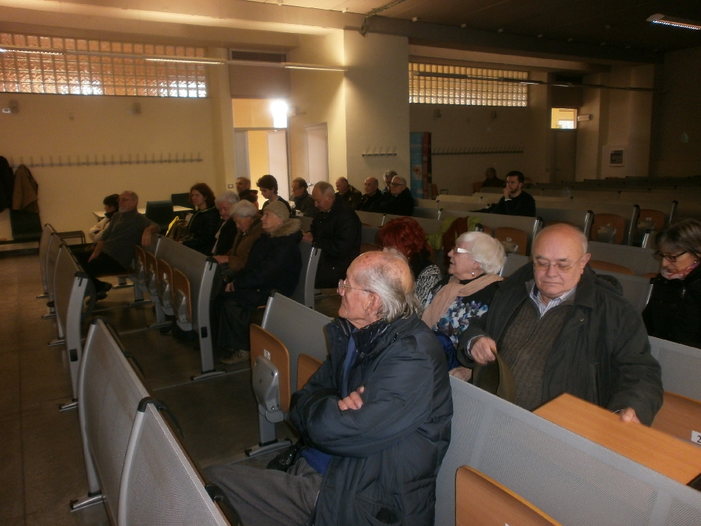 Veduta del pubblico presente in sala.